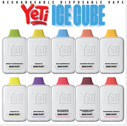 Yeti Ice Cube 6000 puffs