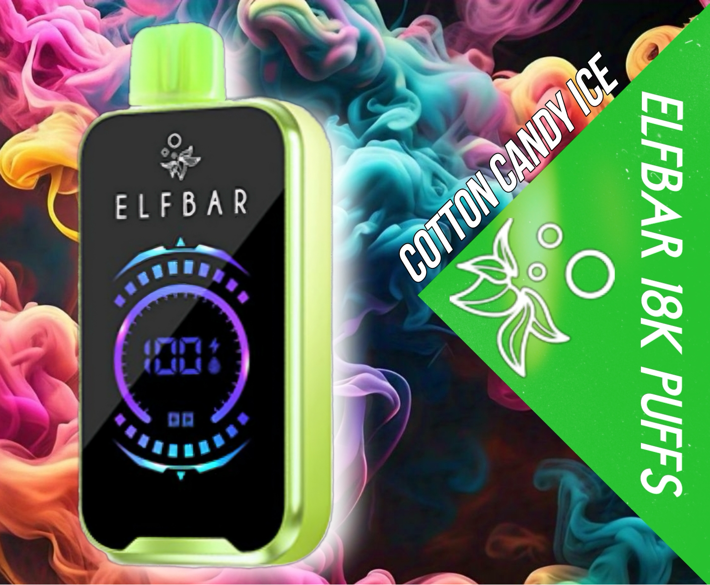 Elfbar 18k Cotton Candy Ice