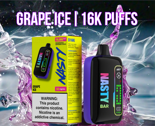 Nasty 16K Grape Ice