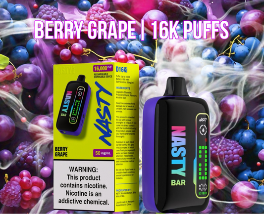 Nasty 16K Berry Grape