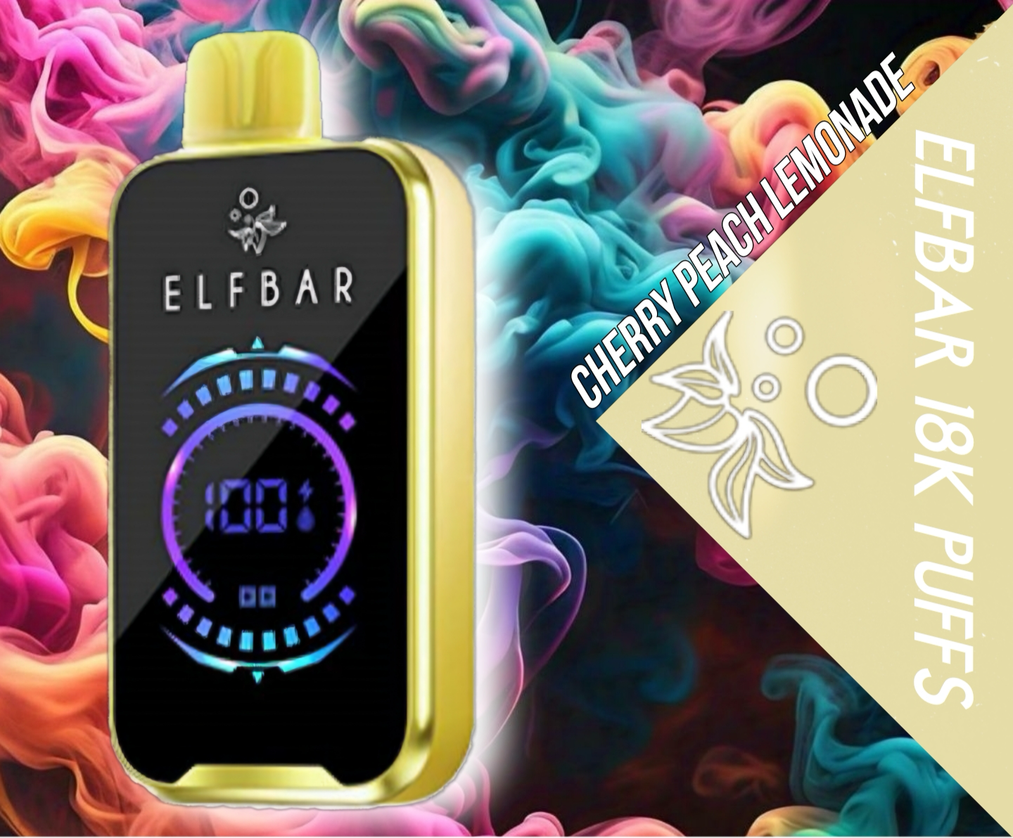 Elfbar 18k Cherry Peach Lemonade