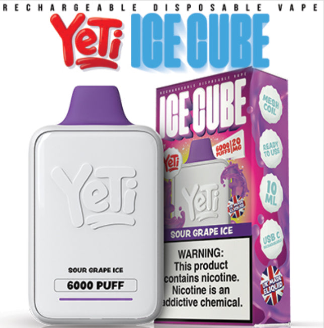 Yeti Ice Cube 6000 puffs