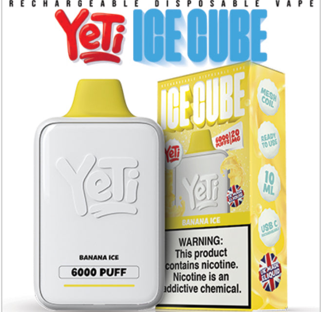 Yeti Ice Cube 6000 puffs