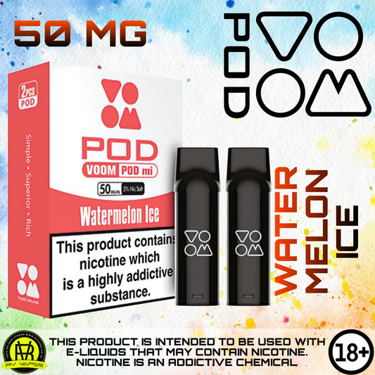 Voom Pod Watermelon Ice 5% Nic Salts