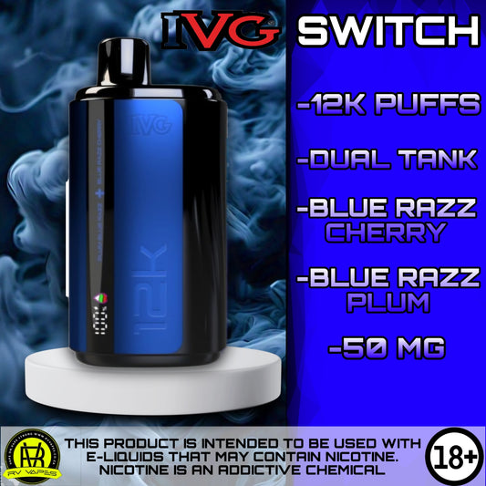 IVG Multi Flavored 12k Vape