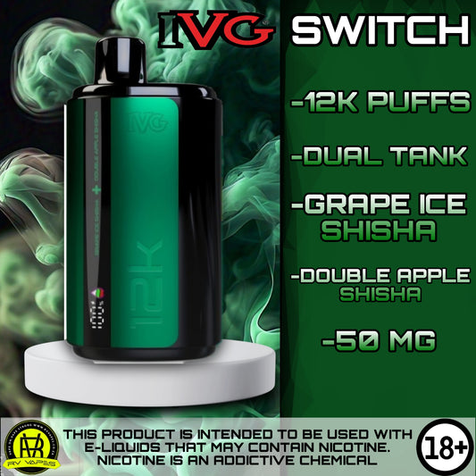 IVG Multi Flavored 12K Vape